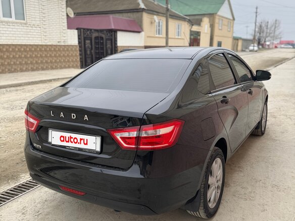 2021 Lada (ВАЗ) Vesta I, чёрный, 1165000 рублей - вид 4