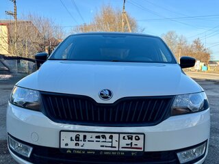 2017 Skoda Rapid I Рестайлинг, белый, 1175000 рублей, вид 3