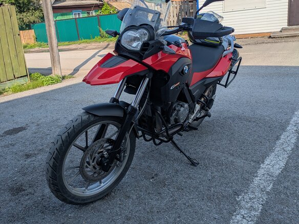 2012 BMW G 650 GS, красный, 500000 рублей - вид 9