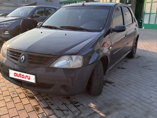 2008 Renault Logan I, чёрный, 450000 рублей, вид 1