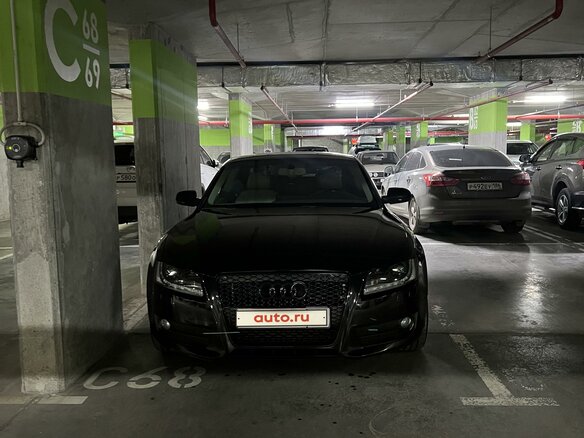 2010 Audi A5 I (8T), чёрный, 2000000 рублей - вид 3