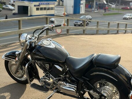 2003 Yamaha XVS1100, чёрный, 445000 рублей, вид 4