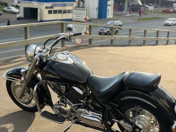 2003 Yamaha XVS1100, чёрный, 445000 рублей - вид 3