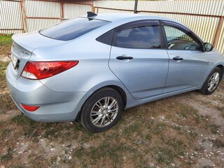 2011 Hyundai Solaris I, голубой, 830000 рублей, вид 1