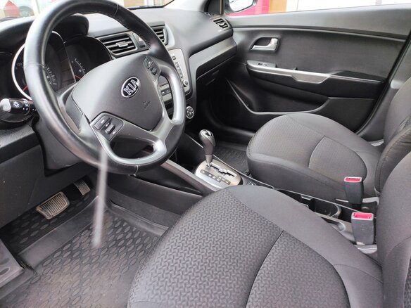 2016 Kia Rio III Рестайлинг, серебристый - вид 8