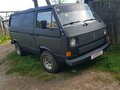 1986 Volkswagen Transporter 4-speed T3, чёрный, 350000 рублей - вид 1