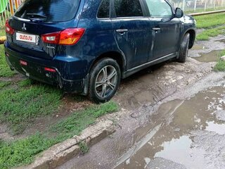 2011 Mitsubishi ASX I, синий, 1200000 рублей, вид 4