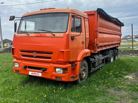 2014 КамАЗ 65115, оранжевый, 1990000 рублей, вид 2