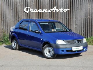 2009 Renault Logan I, синий, 240000 рублей, вид 3
