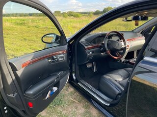 2008 Mercedes-Benz S-Класс 450 Long V (W221), чёрный, 1190000 рублей, вид 3