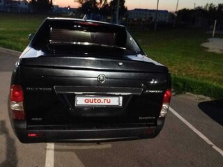 2008 SsangYong Actyon Sports I, чёрный, 550000 рублей, вид 3