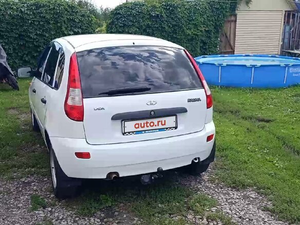 2010 Lada (ВАЗ) Kalina I, белый, 365000 рублей - вид 3