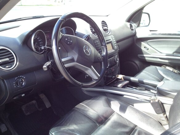 2010 Mercedes-Benz M-Класс 350 II (W164) Рестайлинг, чёрный - вид 9