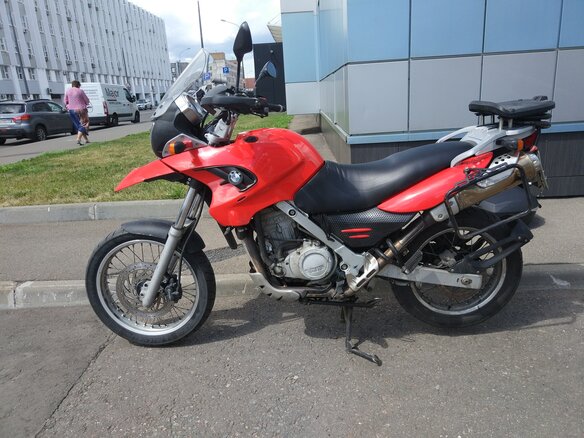 2006 BMW F 650 GS, красный - вид 18