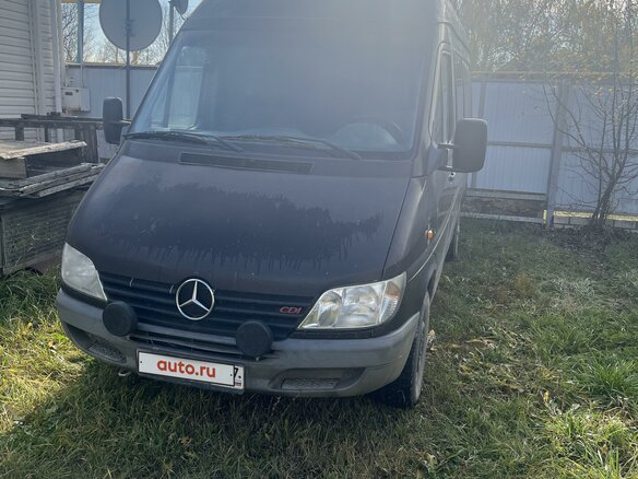 2002 Mercedes-Benz Sprinter, коричневый, 880000 рублей