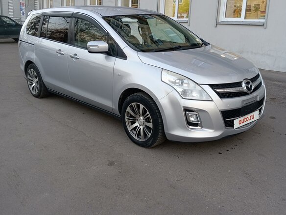 2007 Mazda MPV III (LY), серый - вид 2