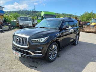2018 Infiniti QX80 I Рестайлинг 2, чёрный, 5500000 рублей, вид 1