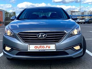 2015 Hyundai Sonata VII (LF), серый, 1350000 рублей, вид 2