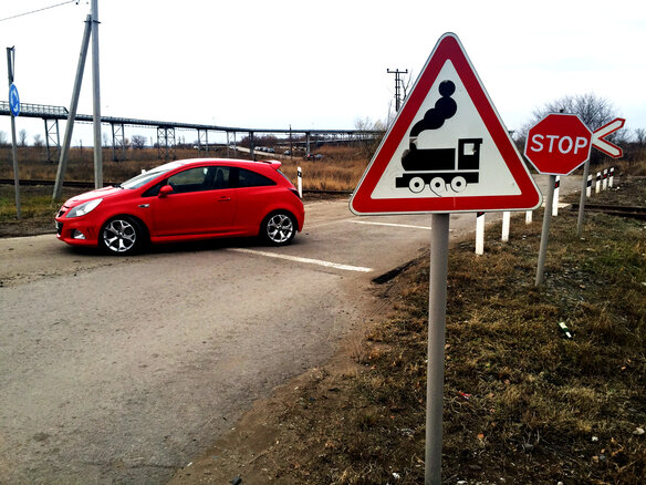 2008 Opel Corsa OPC D, красный - вид 5