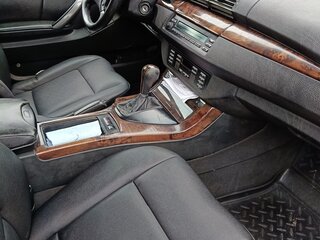 2005 BMW X5 3.0i I (E53) Рестайлинг, чёрный, 1350000 рублей, вид 5