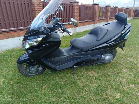 2010 Suzuki Burgman (SkyWave) 400, чёрный, 320828 рублей, вид 2
