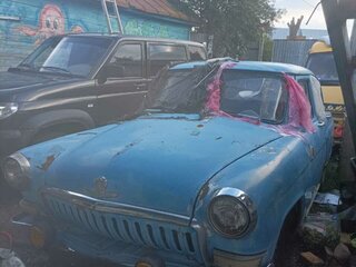 1961 ГАЗ 21 «Волга» 21В, голубой, 100000 рублей, вид 1