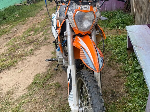2023 Racer Enduro, оранжевый, 80000 рублей