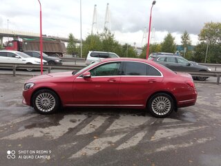 2015 Mercedes-Benz C-Класс 180 IV (W205), красный, 1600000 рублей, вид 4