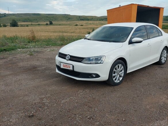 2012 Volkswagen Jetta VI, белый, 990000 рублей - вид 1