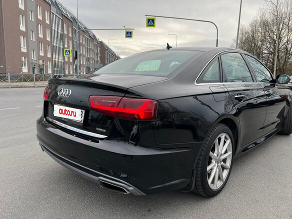 2015 Audi A6 IV (C7) Рестайлинг, чёрный - вид 12