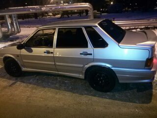 2009 Lada (ВАЗ) 2115, серебристый, 100000 рублей, вид 3