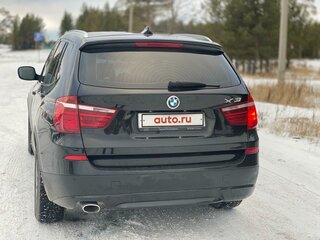 2013 BMW X3 20i xDrive II (F25), чёрный, 1700000 рублей, вид 3