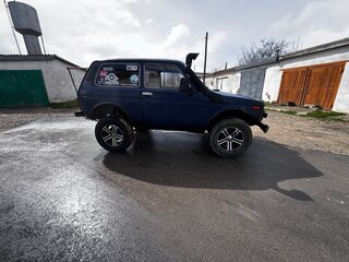 2009 Lada (ВАЗ) 2121 (4x4) I Рестайлинг, синий, 390000 рублей, вид 2