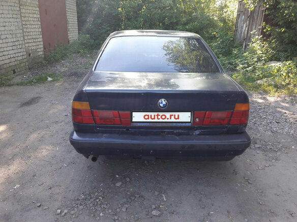 1994 BMW 5 серии 518i III (E34), синий - вид 6
