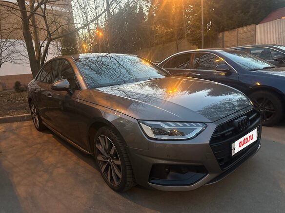 2021 Audi A4 40 TFSI V (B9) Рестайлинг, серый, 3500000 рублей - вид 3