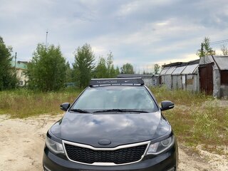 2016 Kia Rio III Рестайлинг, чёрный, 1300000 рублей, вид 3