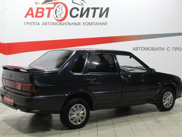 2007 Lada (ВАЗ) 2115, чёрный - вид 3