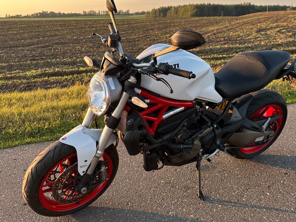 2015 Ducati Monster 821, белый, 575000 рублей - вид 1