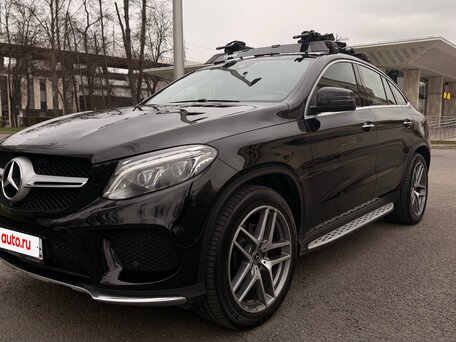 2018 Mercedes-Benz GLE Coupe 350 d I (C292), чёрный, 4500000 рублей, вид 2