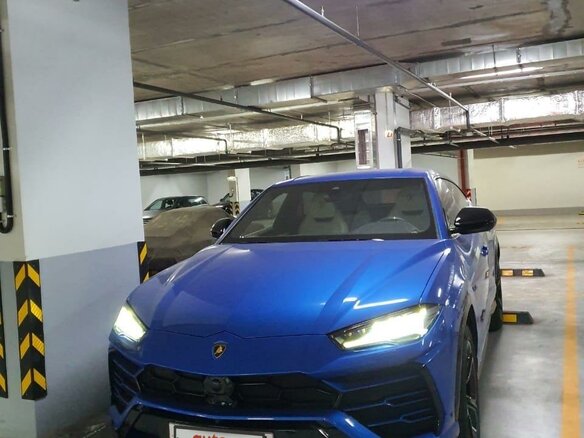 2019 Lamborghini Urus I, синий - вид 2