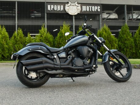 2014 Yamaha XVS1300, серый, 760214 рублей, вид 4