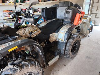 2017 Stels ATV-600YS Leopard, чёрный, 599000 рублей, вид 2
