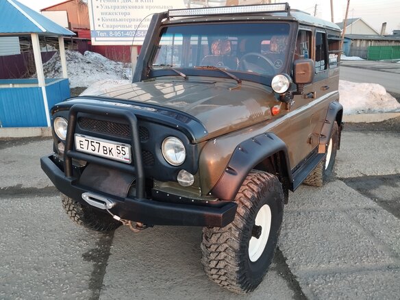 2005 УАЗ Хантер 315195, зелёный, 900000 рублей - вид 1
