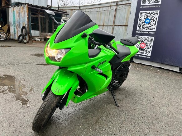 2008 Kawasaki Ninja 250R, зелёный, 370000 рублей - вид 25