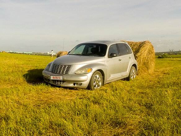 2001 Chrysler PT Cruiser, серебристый - вид 3