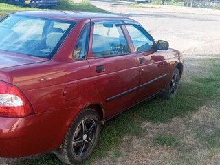 2007 Lada (ВАЗ) Priora I, красный, 260000 рублей, вид 3