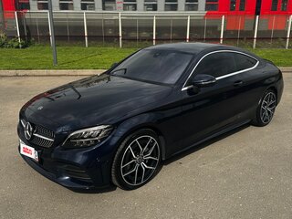 2019 Mercedes-Benz C-Класс 180 IV (W205) Рестайлинг, синий, 3190000 рублей, вид 2