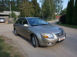 2007 Kia Cerato I Рестайлинг, бежевый, 401462 рублей, вид 4
