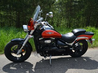 2009 Suzuki Boulevard M50, красный, 450000 рублей, вид 4