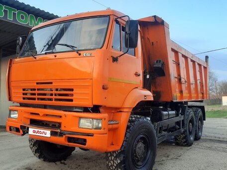 2012 КамАЗ 6522, оранжевый, 1750000 рублей, вид 3